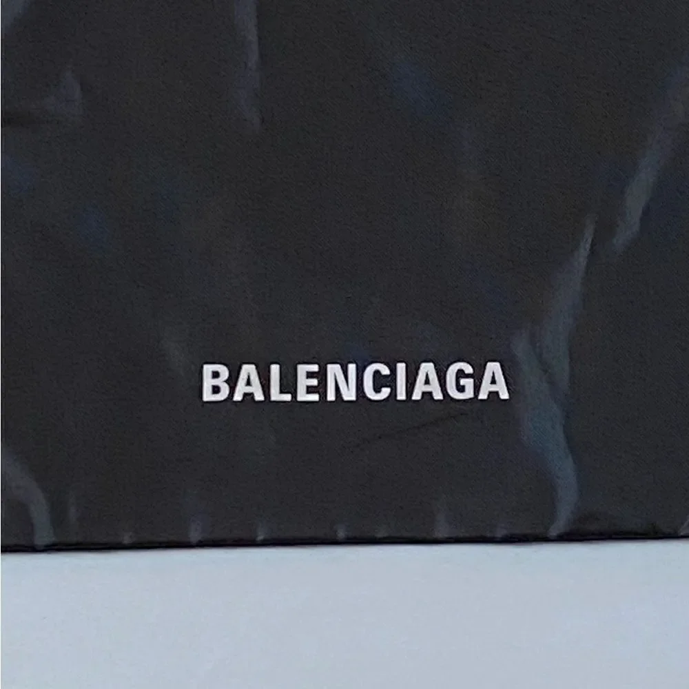 Balenciaga nylon drawstring bag/ dust bag
